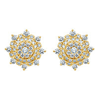 10K 1.60-1.63CT D-DARK EARRINGS