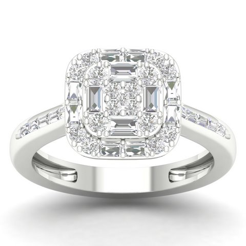 14K 0.50CT D-LADIES RINGS