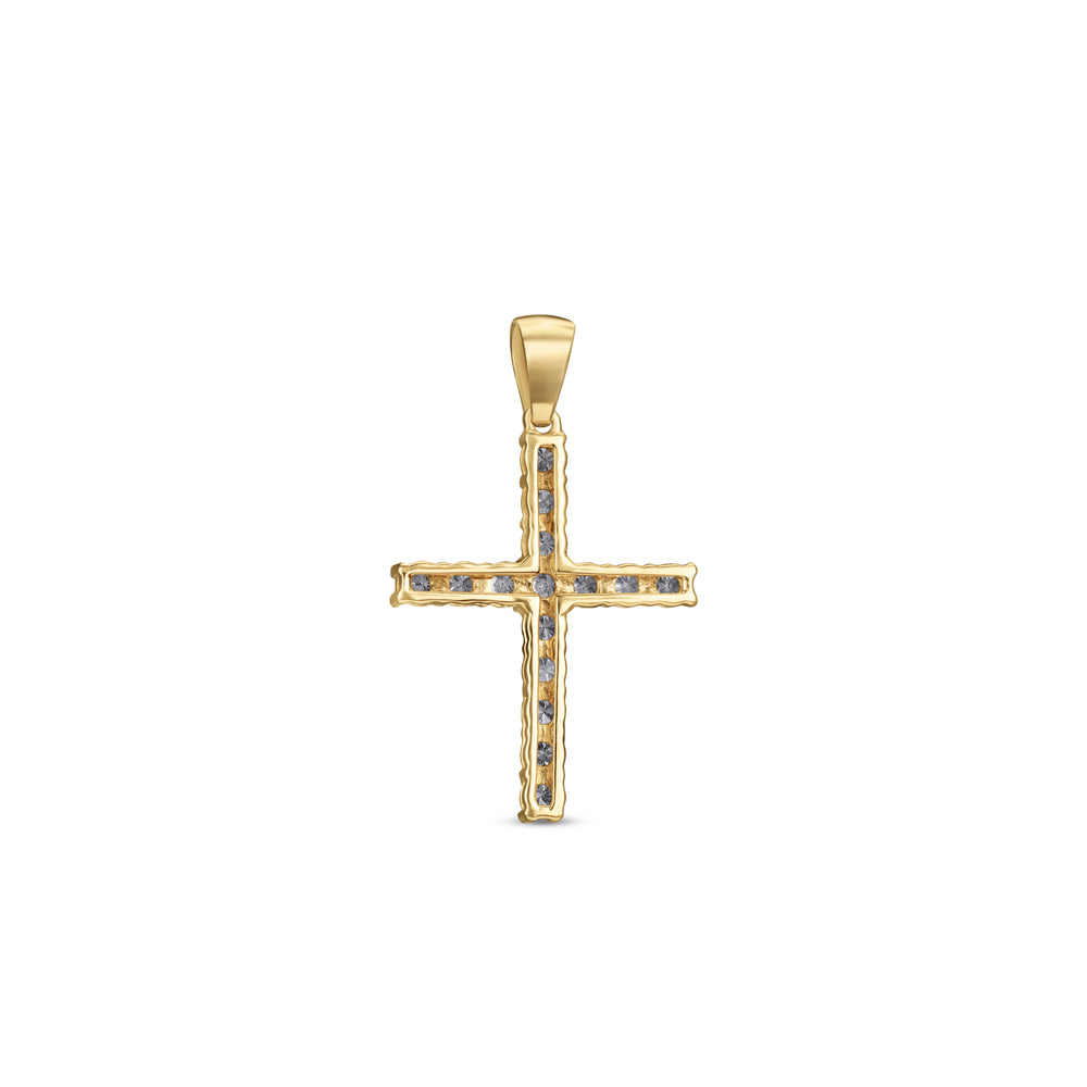 10K 0.97-1.08CT D-DARK CROSS