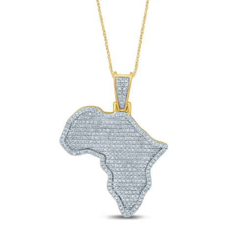 10K 0.88-1.00CT D- AFRICA MAP