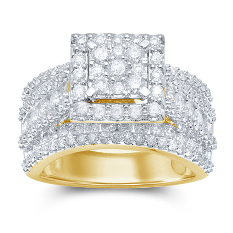 10K 2.47-2.57CT D-LADIES RINGS