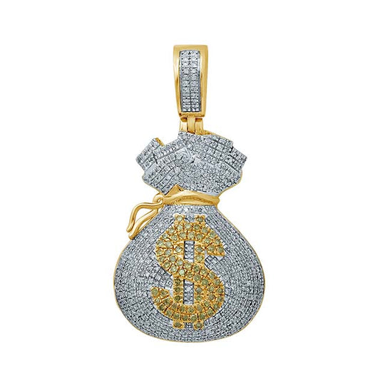 10K 0.96-1.14CT D-MONEY BAGS