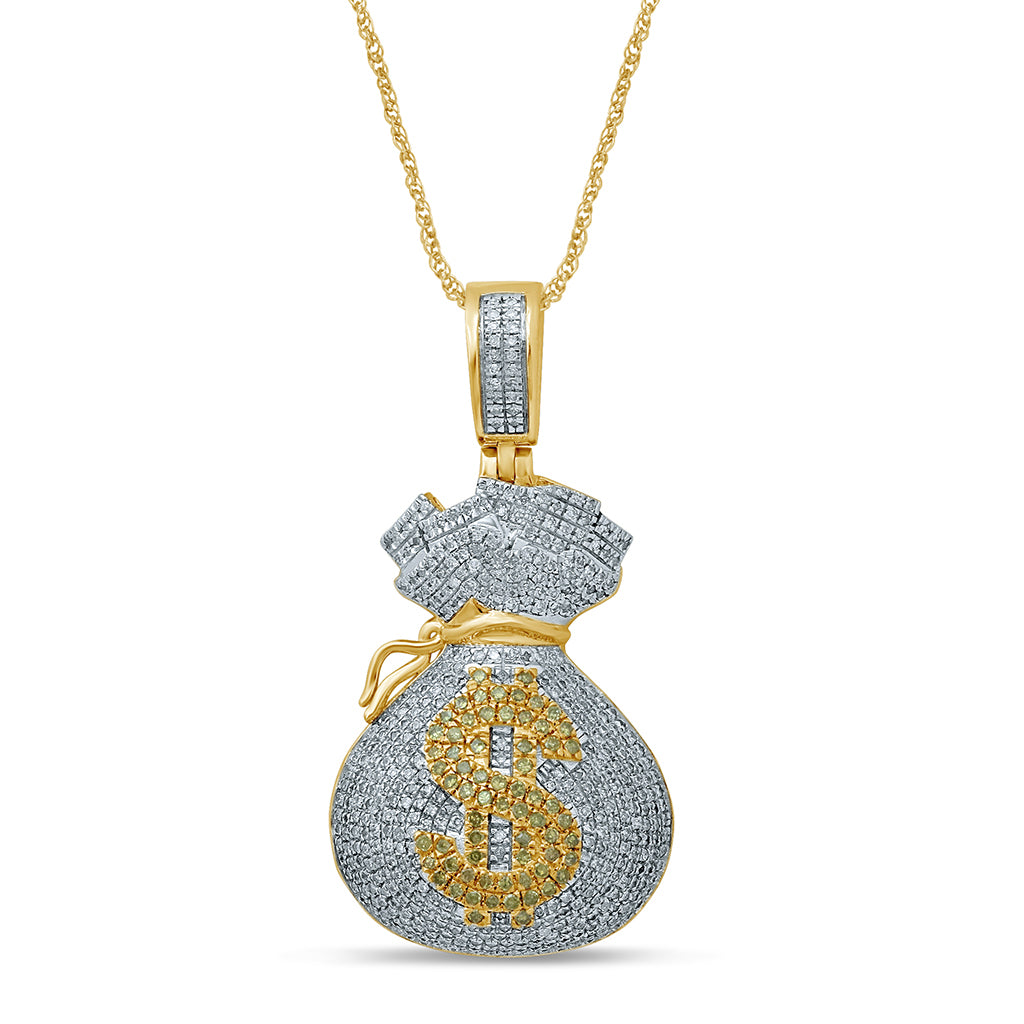 10K 0.96-1.14CT D-MONEY BAGS