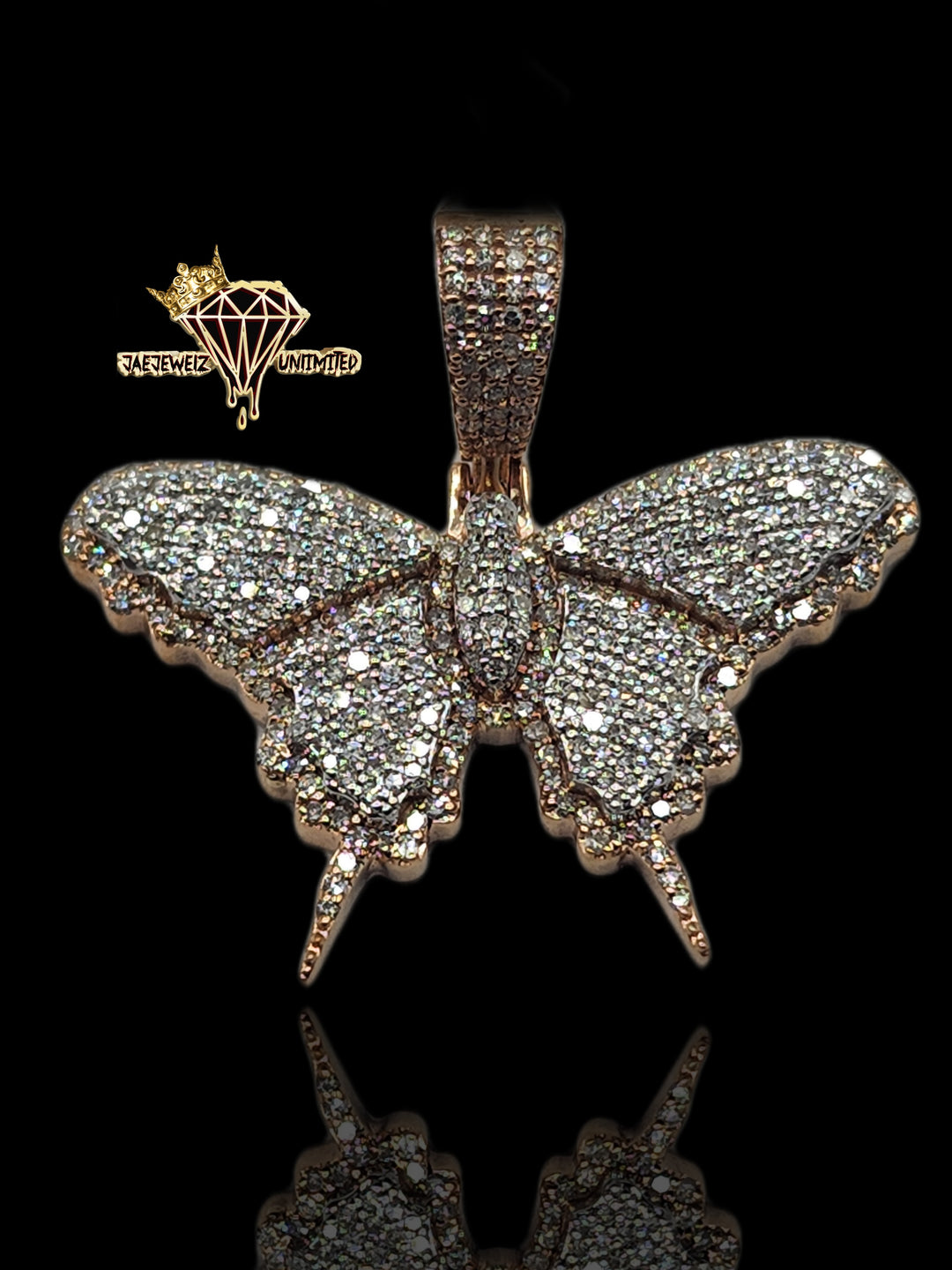 Diamond Butterfly 0.97 Ctw