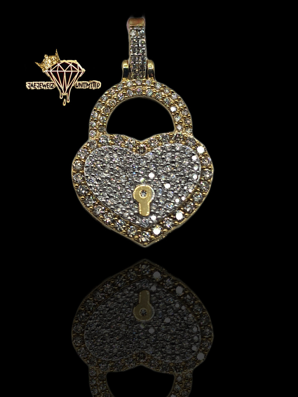 Heart Locket (10k Gold Diamonds)