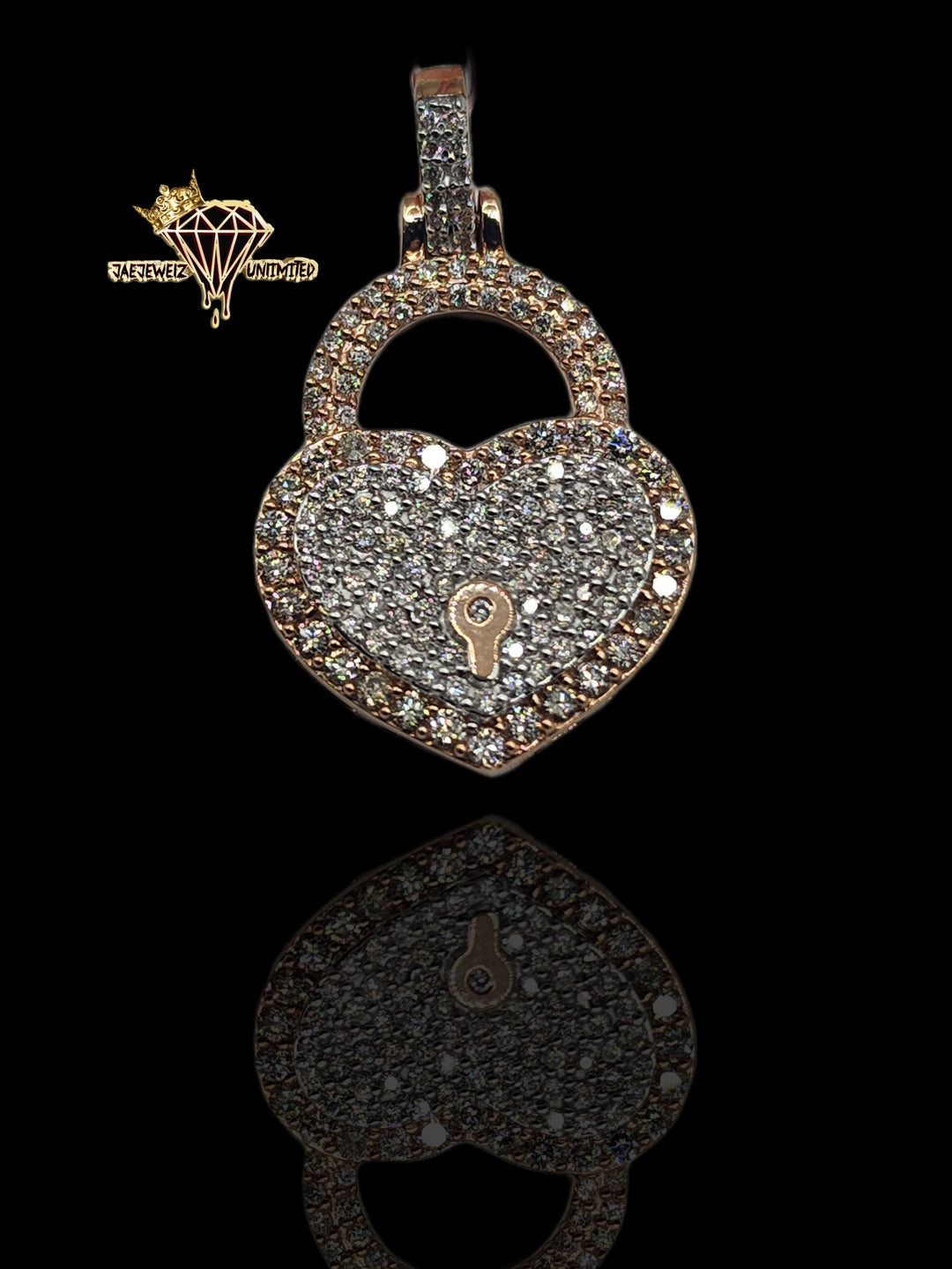 Heart Locket (10k Gold Diamonds)