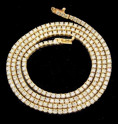 Tennis Chain (Dia-7.65ct)