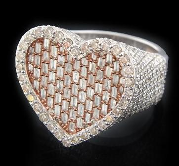 Heart of Baguette RING (Dia-7.00ct)