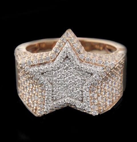 Double Star Ring (Dia-3.20ct)