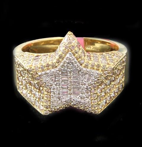 Baguette Star Ring ( Dia-2.75ct)