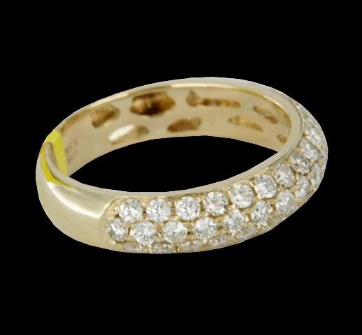 Three Row Pave Ring (Dia-2.00)