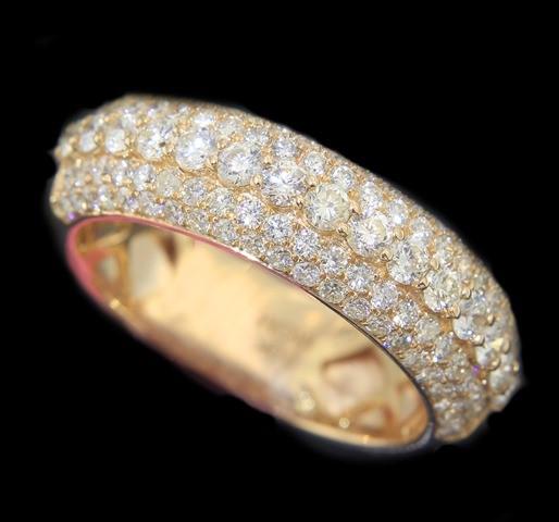 Triple Stage 3/4 Eternity Ring (Dia-1.95ct)