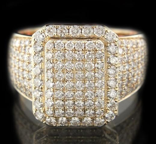 King Pave Ring  (Dia-2.35ct)